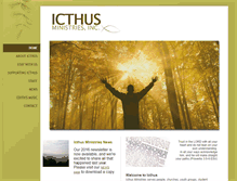 Tablet Screenshot of icthusministries.com